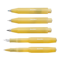 Kaweco Frosted Sport Fountain Pen-Sweet Banana (Medium Nib)