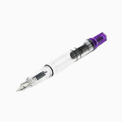 TWSBI ECO TRANSPARENT PURPLE FOUNTAIN PEN,FINE NIB