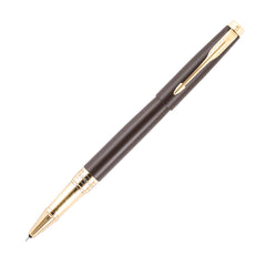 Parker Aster Matte Brown Gold Trim Rollerball Pen (Brown)