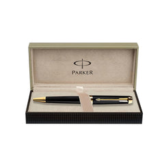 Parker Ambient LAQUE Black Gold Trim Ballpoint Pen