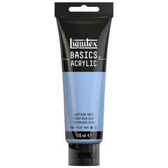 LIQUITEX BASICS ACRYLIC COLOUR - TUBE OF 118 ML - LIGHT BLUE VIOLET (680)