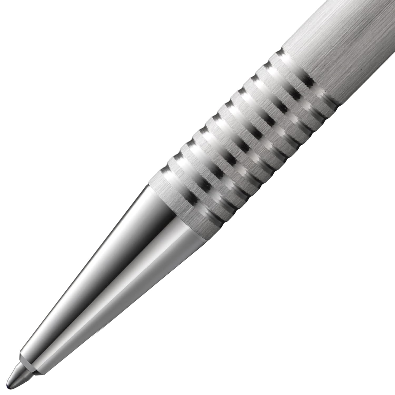 Lamy 206 Logo Brushed Stainless Steel Ballpoint Pen