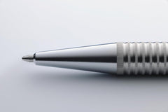 Lamy 206 Logo Brushed Stainless Steel Ballpoint Pen