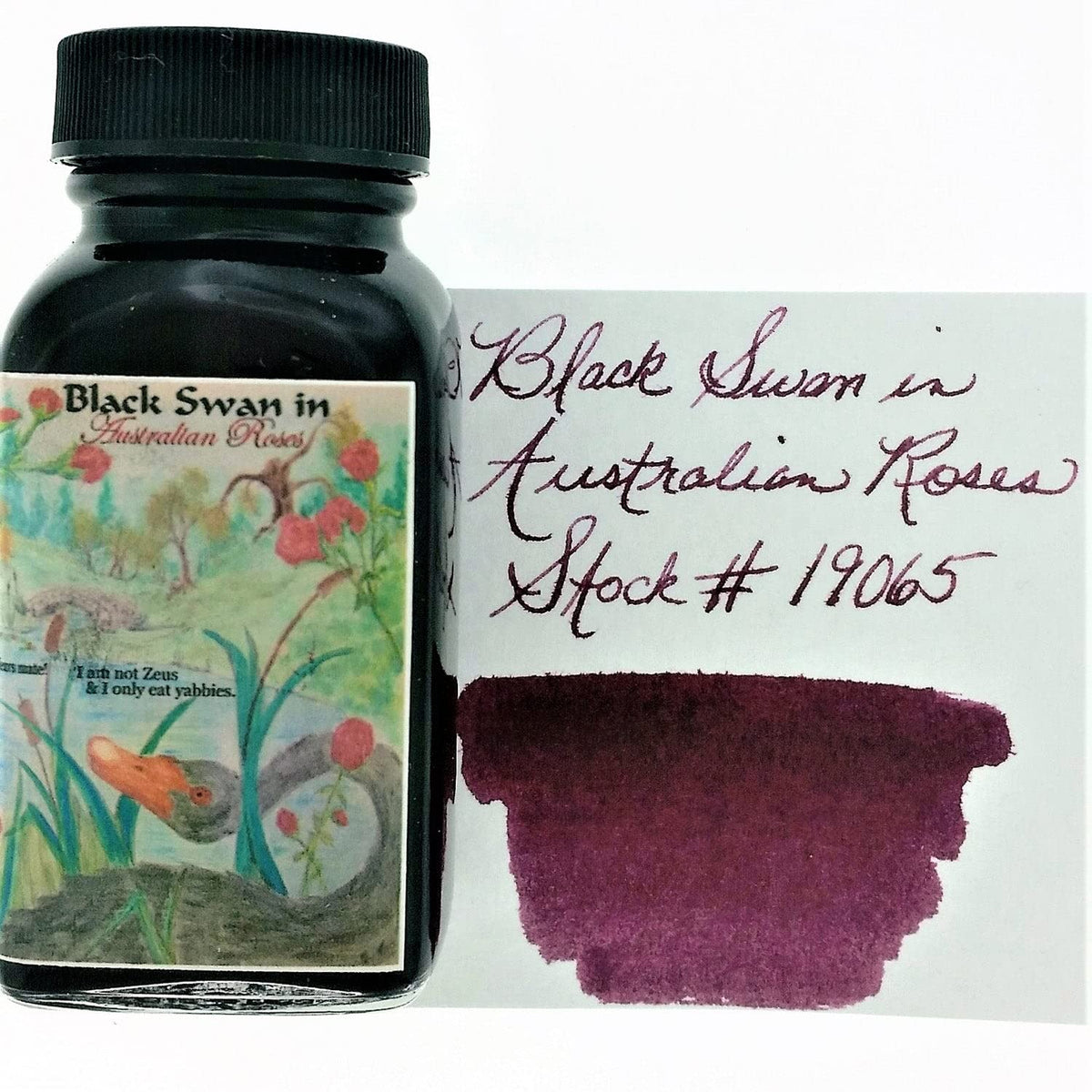 Noodler's Ink Bottle (Black Swan in Australian Roses - 88 ML) 19065