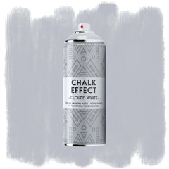 COSMOS CHALK EFFECT ACRYLIC PAINT - ULTRA MATTE RETRO FINISH - 400 ML CAN - CLOUDY WHITE (N03)