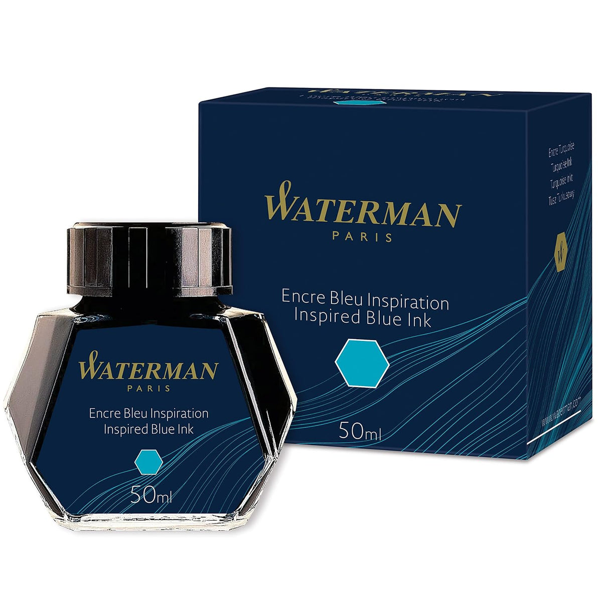 Waterman bottle ink inspired Blue 50ml S2270140 regular imported goods