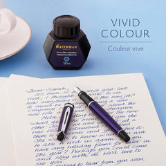 Waterman Bottled Ink Refill - Mysterious Blue (50ml)