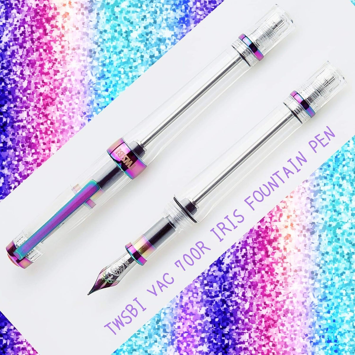 TWSBI VAC 700R IRIS Fountain pen With Arista A6 Diary (FINE)