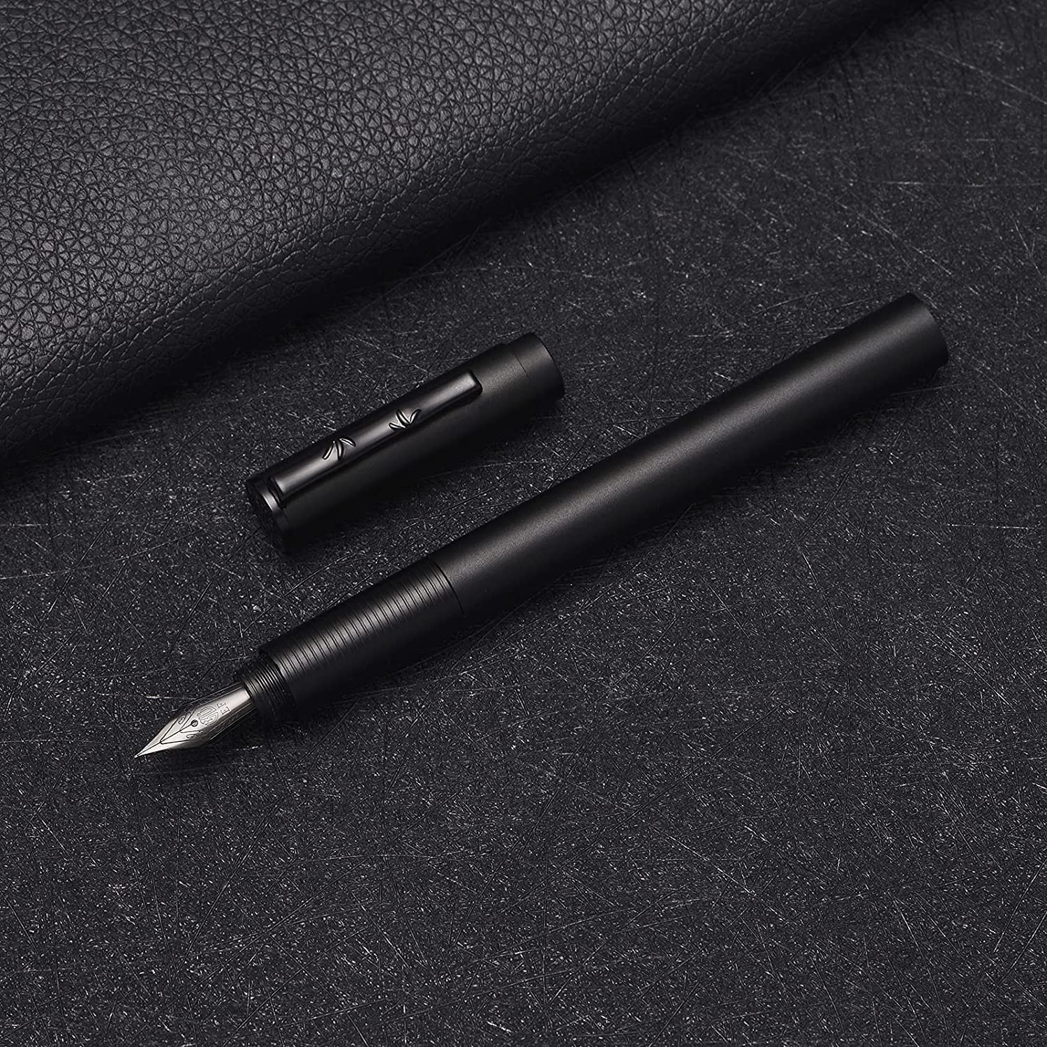 HONDIGAN H3 Fine Nib Fountain Pen, Black