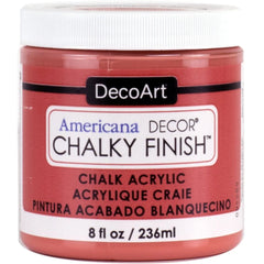 DECOART AMERICANA DÉCOR - CHALKY FINISH - ULTRA MATTE PAINT - 236 ML (8 OZ) BOTTLE - CHERISH (31)