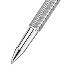 Caran d'Ache Ecridor Chevron Palladium-Coated Rollerball Pen Palladium