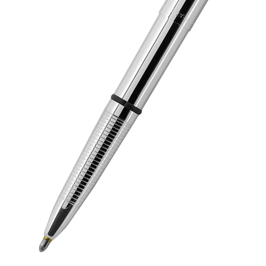 Fisher Space 600SH Bullet Ballpoint Pen with Shuttle emblem without Clip Chrome