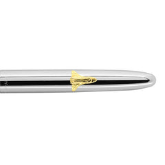 Fisher Space 600SH Bullet Ballpoint Pen with Shuttle emblem without Clip Chrome