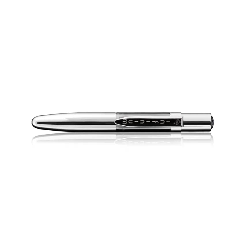 Fisher Space INFBTN-1 Infinium Ballpoint pen with Blue Ink Black Titanium Nitride & Chrome