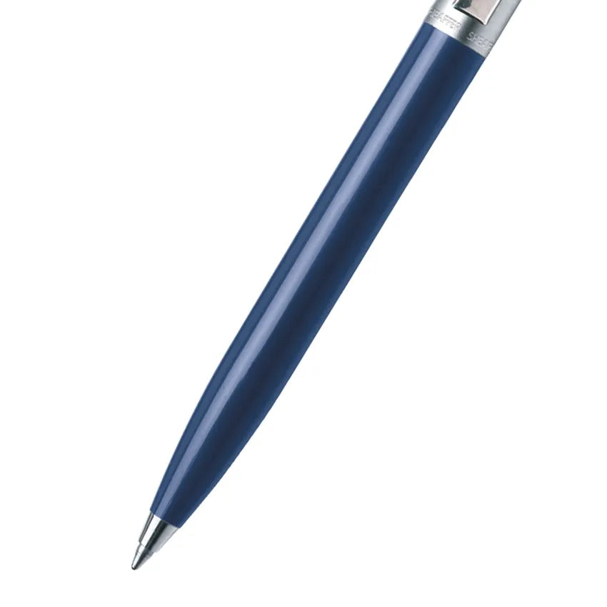 Sheaffer 321 Sentinel Ballpoint Pen Blue with Chrome Trim