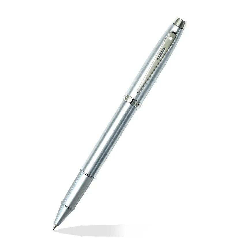 Sheaffer Gift 100 Rollerball Pen Brushed Chrome with Chrome-Plated Trim