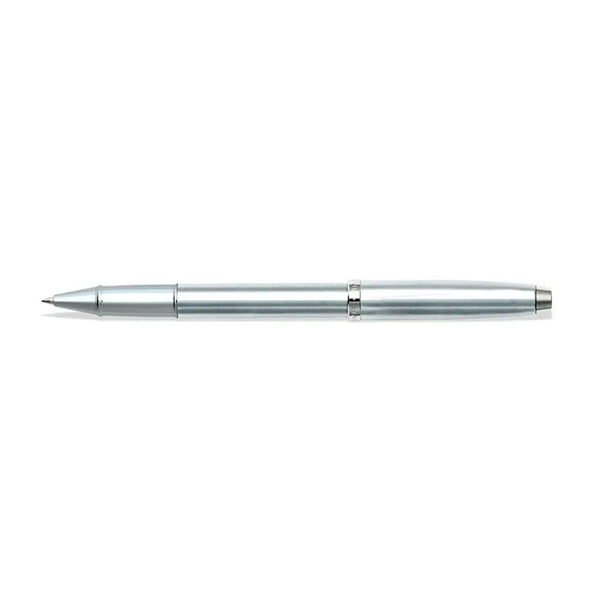 Sheaffer Gift 100 Rollerball Pen Brushed Chrome with Chrome-Plated Trim