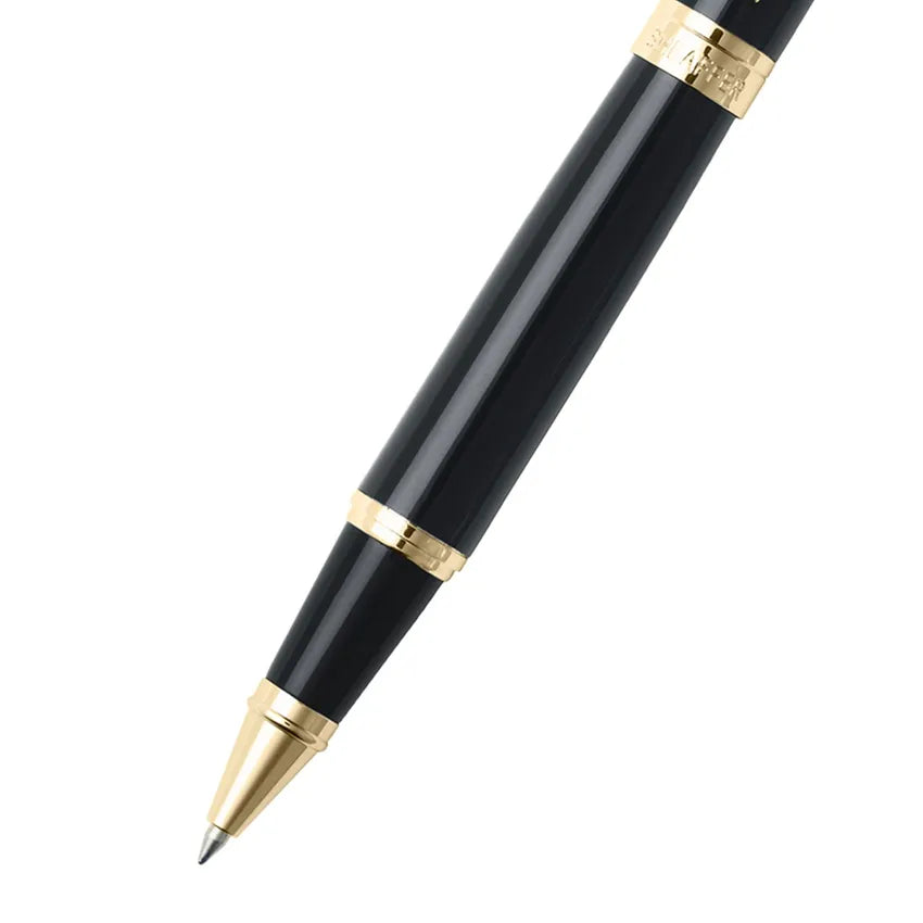 Sheaffer Gift 300 Rollerball Pen Glossy Black with Gold Tone Trim