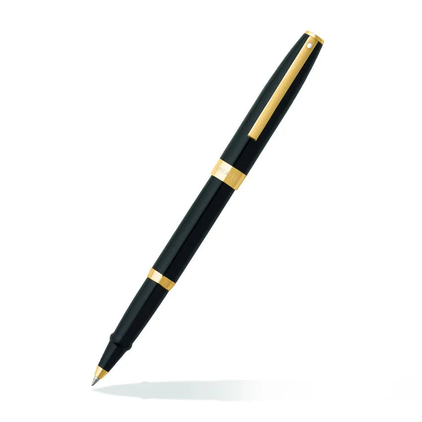 Sheaffer 9471 Sagaris Rollerball Pen Black with Gold Tone Trim