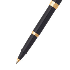 Sheaffer 9471 Sagaris Rollerball Pen Black with Gold Tone Trim