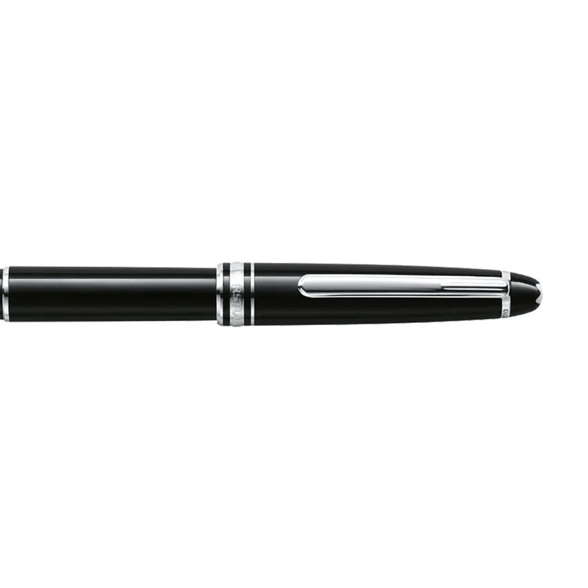 Montblanc Meisterstück Classique Rollerball Pen - Black With Platinum Trims