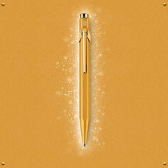 Caran D'Ache 849 Special Edition 'Goldbar' Ballpoint Pen Gold