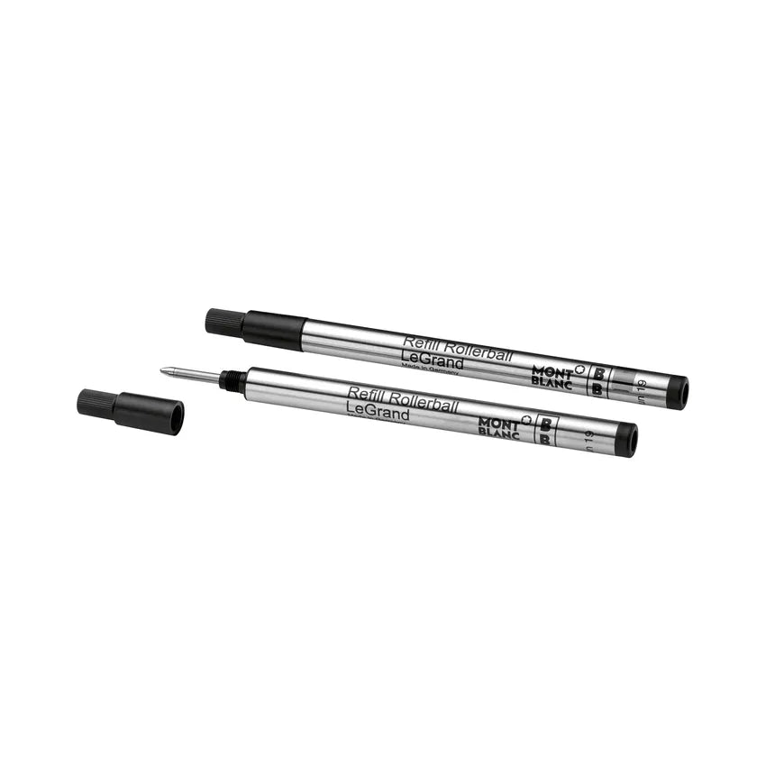 Montblanc 128226 Legrand Rollerball Refill Broad (Pack Of 2) - Mystery Black