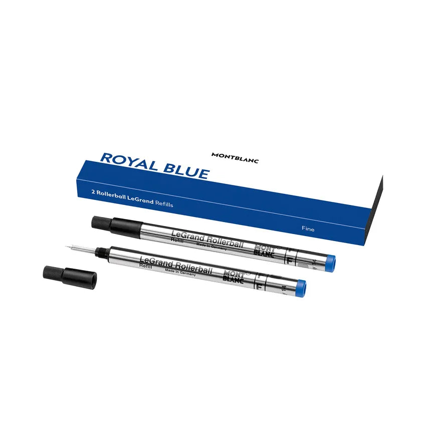 Montblanc 128227 Legrand Rollerball Refill Fine (Pack Of 2) - Royal Blue