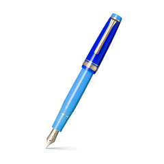 Sailor Professional Gear Quasar Fountain Pen (21K Fine) - Blue With Gold Trims