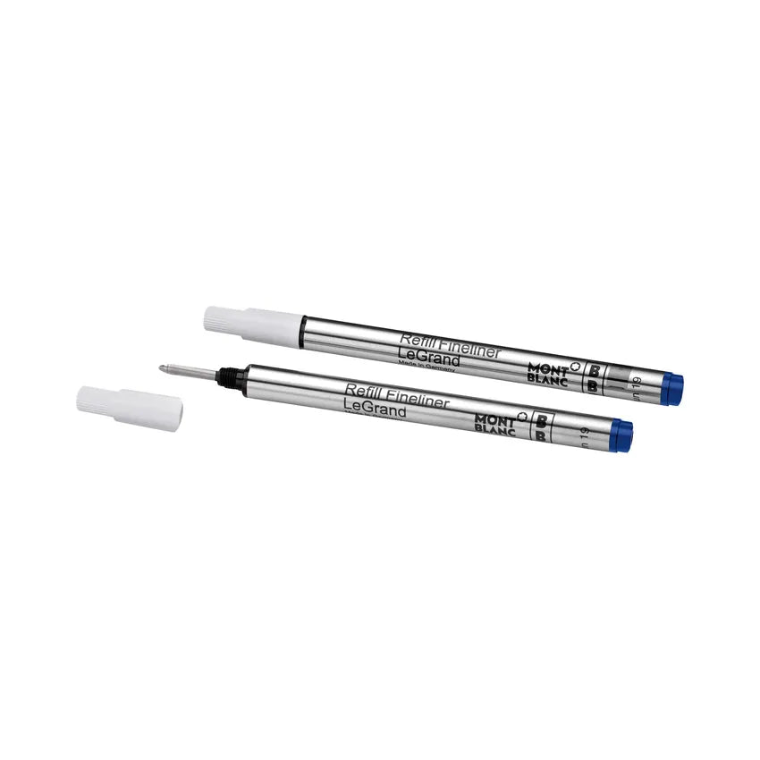 Montblanc 128251 LeGrand Fineliner Refill Broad (Pack Of 2) - Royal Blue