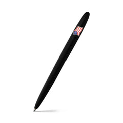 Fisher Space 600BAF Bullet Ballpoint Pen with American flag emblem without Clip Matte Black