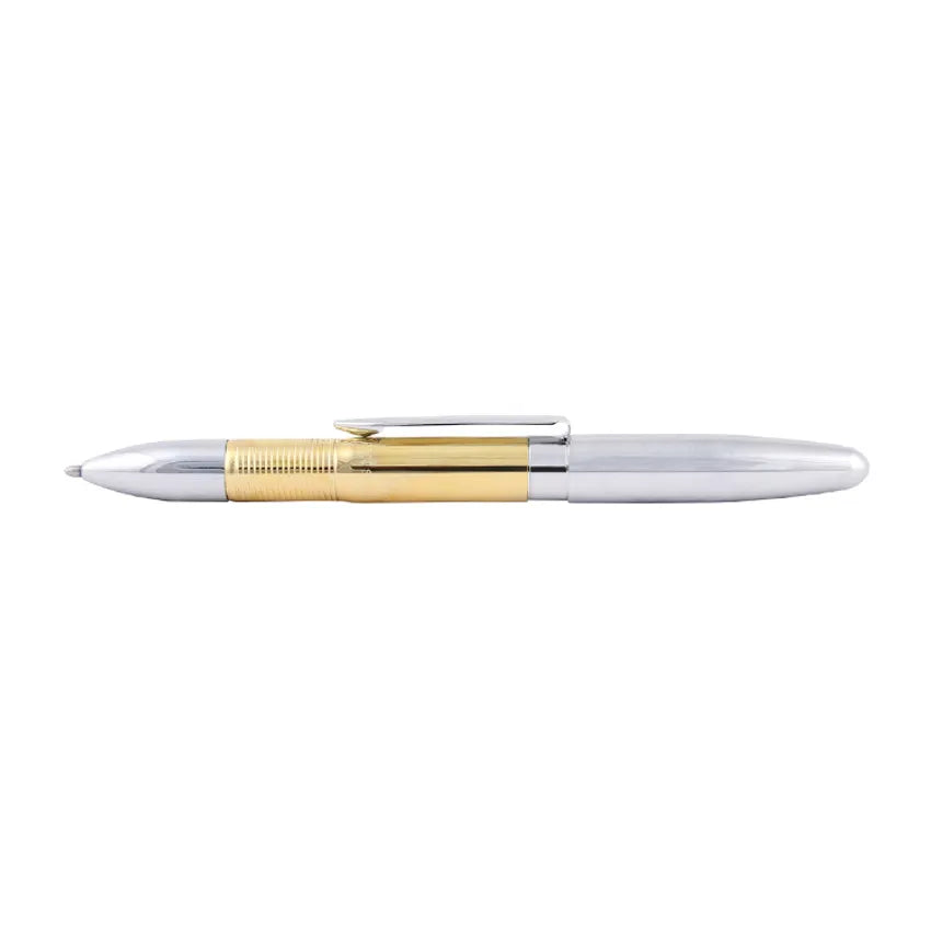 Fisher Space INFGT-1 Infinium Ballpoint pen with Blue Ink Gold Titanium Nitride & Chrome