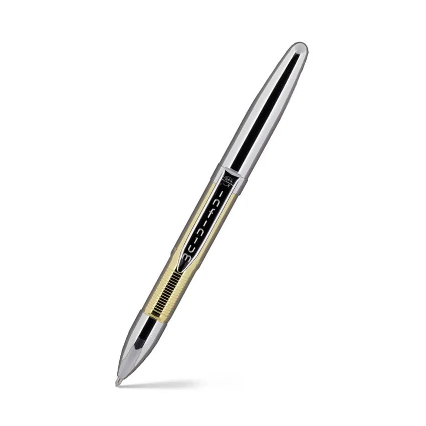 Fisher Space INFGT-1 Infinium Ballpoint pen with Blue Ink Gold Titanium Nitride & Chrome