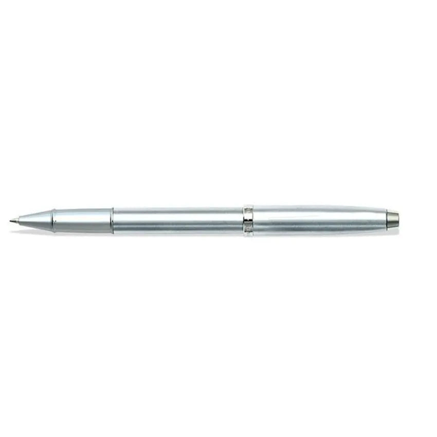 Sheaffer Gift 100 Rollerball Pen Brushed Chrome with Chrome-Plated Trim