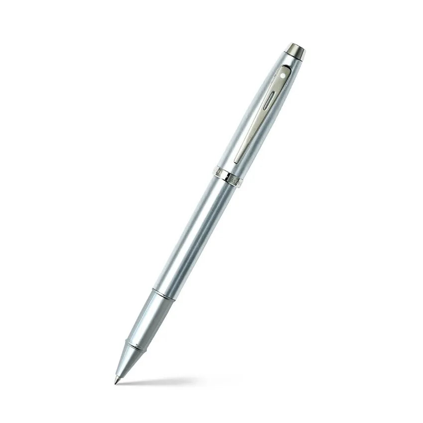 Sheaffer Gift 100 Rollerball Pen Brushed Chrome with Chrome-Plated Trim