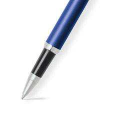 Sheaffer 9401 VFM Rollerball Pen Neon Blue with Chrome-Plated Trim