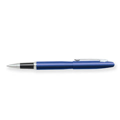 Sheaffer 9401 VFM Rollerball Pen Neon Blue with Chrome-Plated Trim