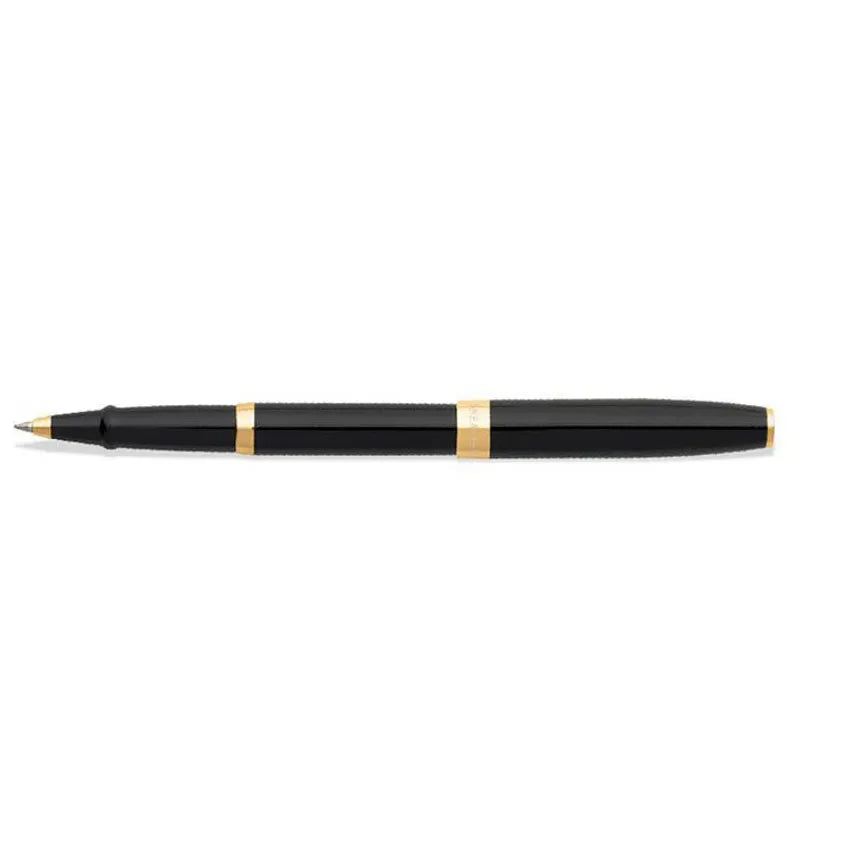 Sheaffer 9471 Sagaris Rollerball Pen Black with Gold Tone Trim