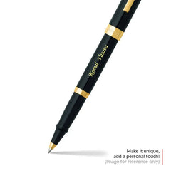 Sheaffer 9471 Sagaris Rollerball Pen Black with Gold Tone Trim