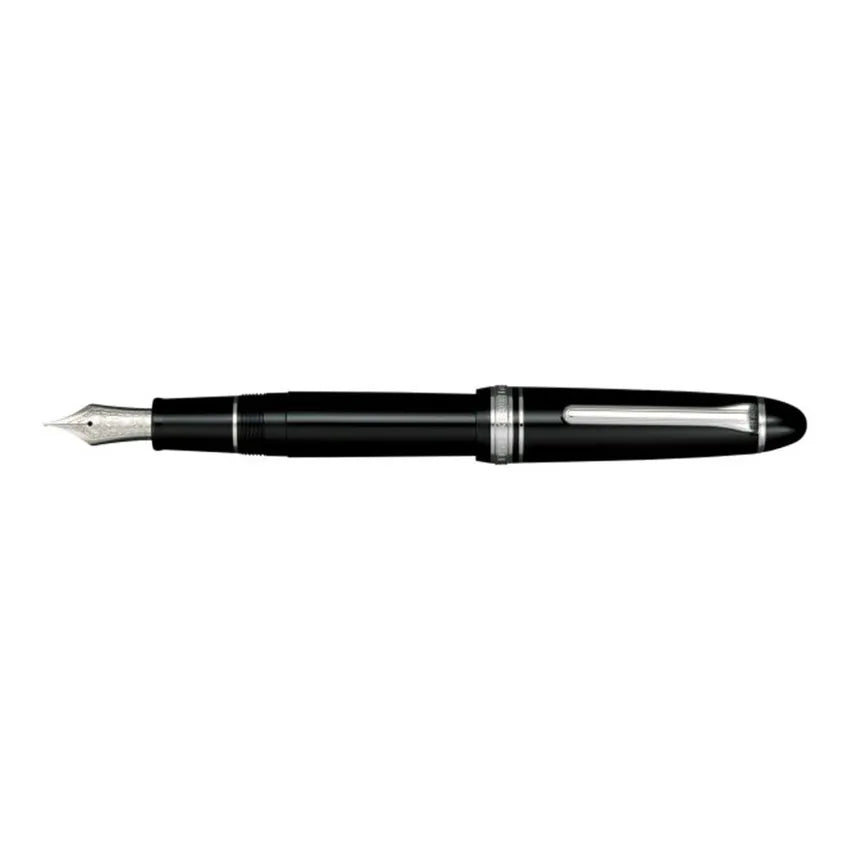 Sailor 1911 Large Fountain Pen (21K Medium) Black with Rhodium-plated Trims