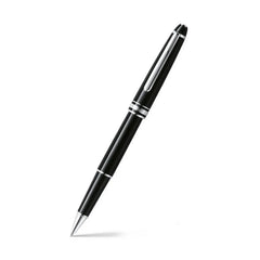 Montblanc Meisterstück Classique Rollerball Pen - Black With Platinum Trims