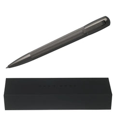 Hugo Boss Pure Ballpoint Pen Dark Chrome