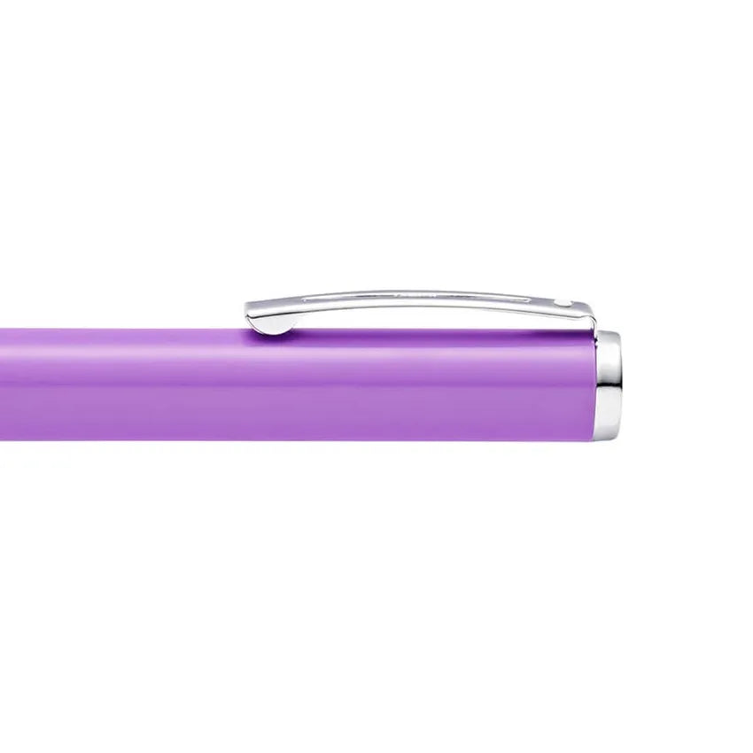 Sheaffer 9203 Pop Ballpoint Pen Lilac with Chrome-Plated Trim