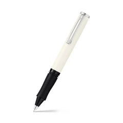 Sheaffer 9206 Pop Ballpoint Pen White with Chrome-Plated Trim