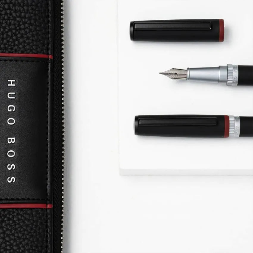 Hugo Boss Gear Rollerball Pen Black