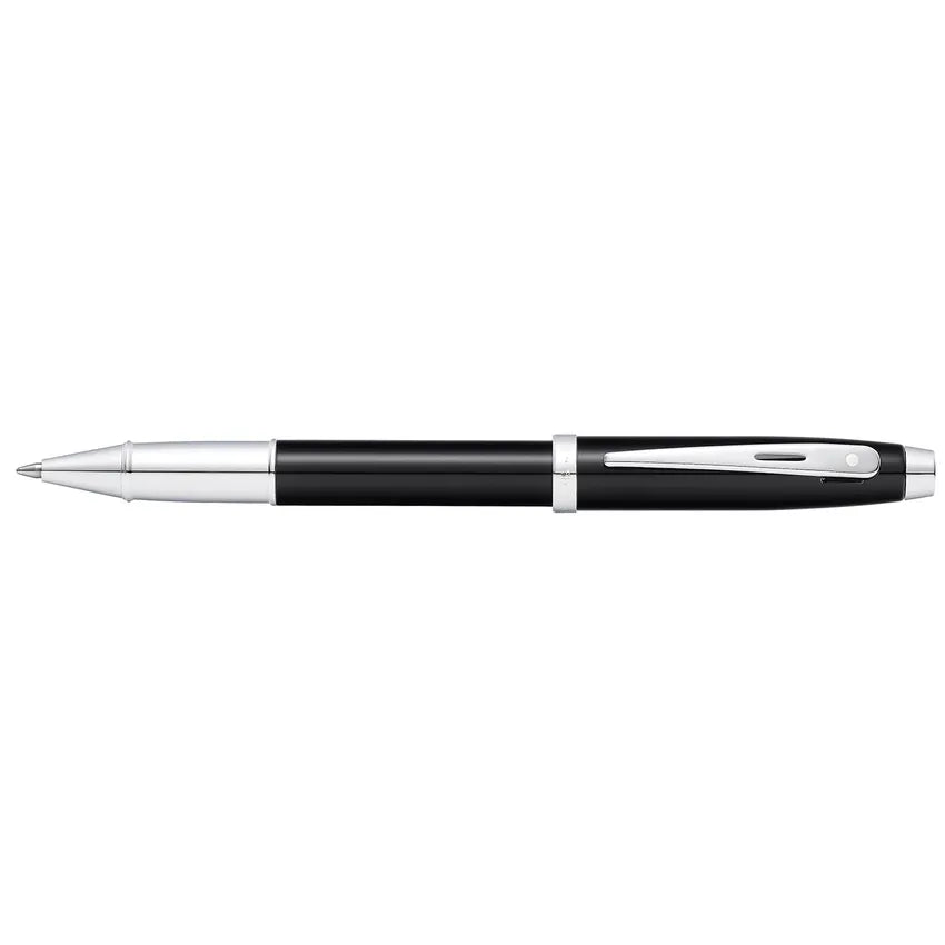 Sheaffer Gift 100 Rollerball Pen Glossy Black with Chrome-Plated Trim