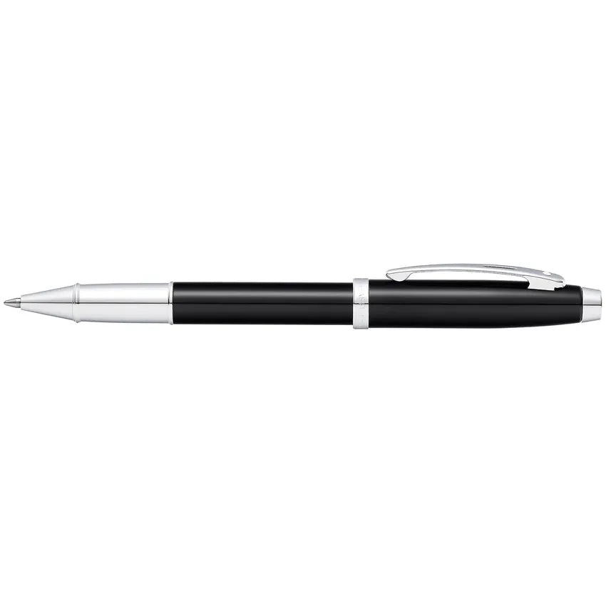 Sheaffer Gift 100 Rollerball Pen Glossy Black with Chrome-Plated Trim