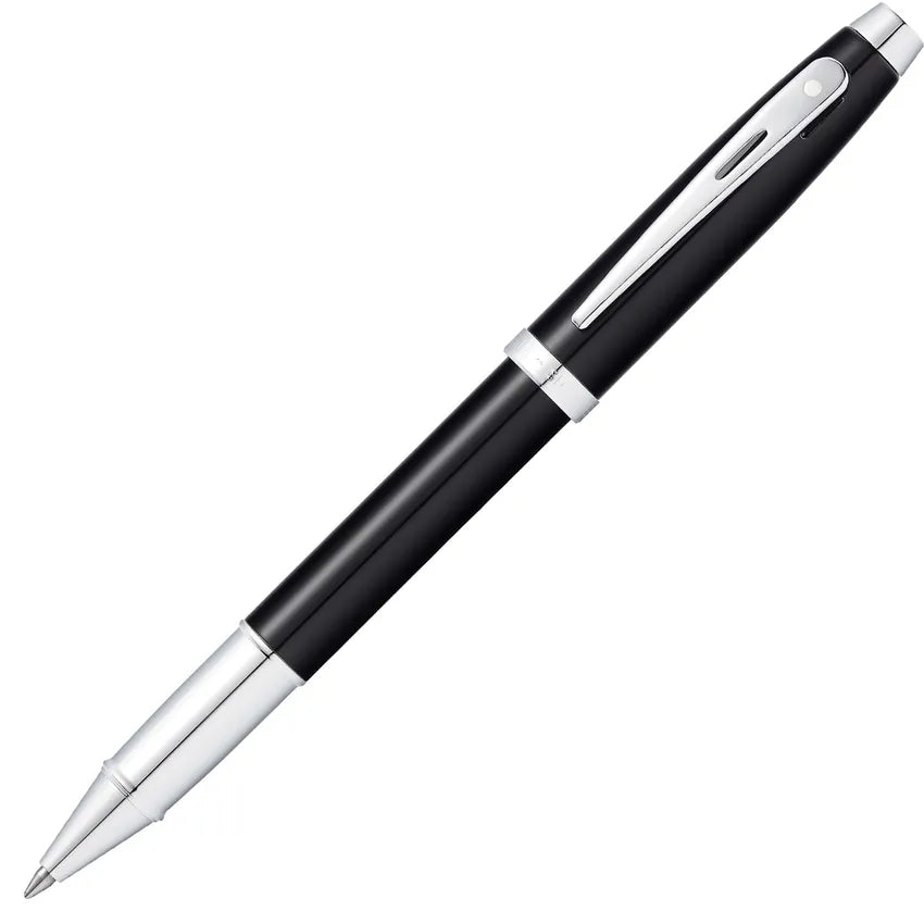 Sheaffer Gift 100 Rollerball Pen Glossy Black with Chrome-Plated Trim