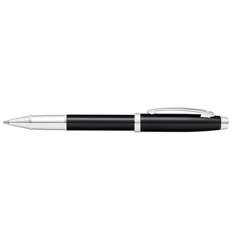 Sheaffer Gift 100 Rollerball Pen Glossy Black with Chrome-Plated Trim