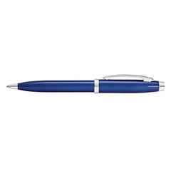 Sheaffer Gift 100 Ballpoint Pen Glossy Blue with Chrome-Plated Trim